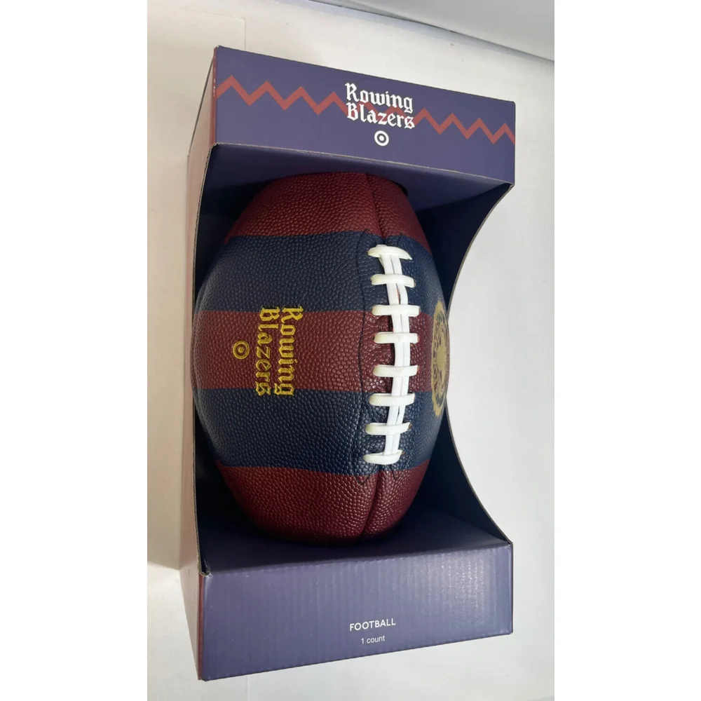 Rowing Blazers Rugby Football Striped Crest Decor Play Limited Ed.‎ Target New